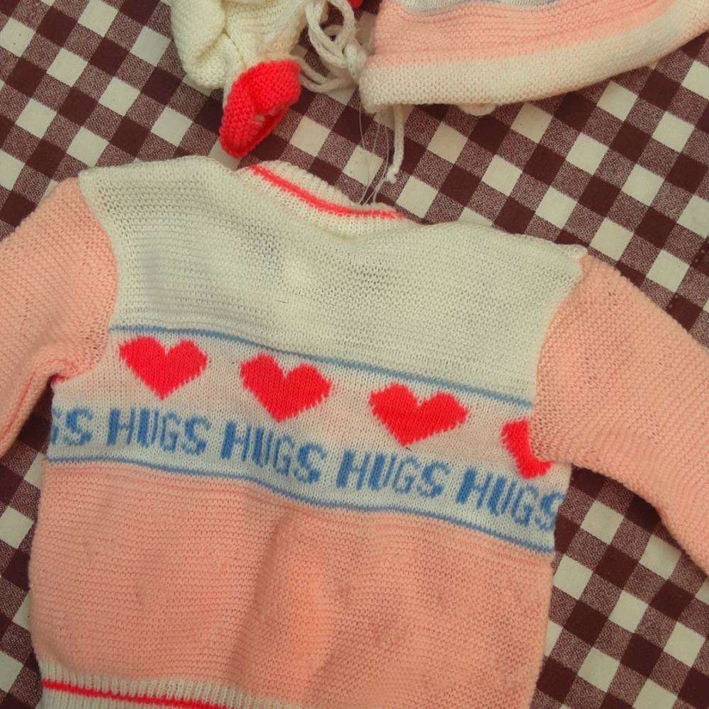 🆕️ Confetti Vintage Girl Baby Knitting set💞 - Picture 6 of 7